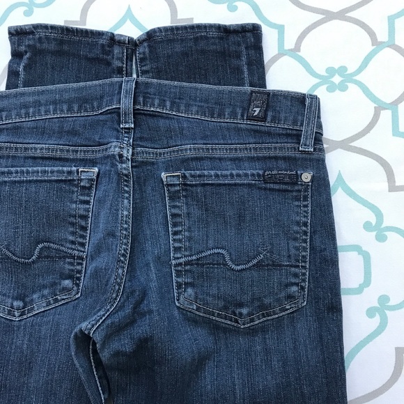 7 For All Mankind Denim - 💙👖AWESOME! 7FAM ROXANNE FIT👖💙27 3/4 27.5” GUC